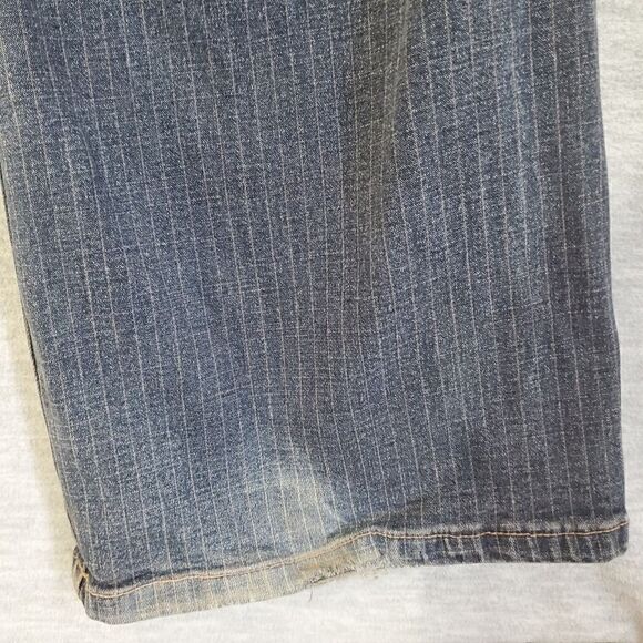 Vintage L.A. Blues Jeans Womens 16 Blue Stretch Straight Leg Denim - Picture 9 of 10